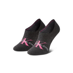 Calvin Klein dámské šedé ponožky - ONESIZE (003)